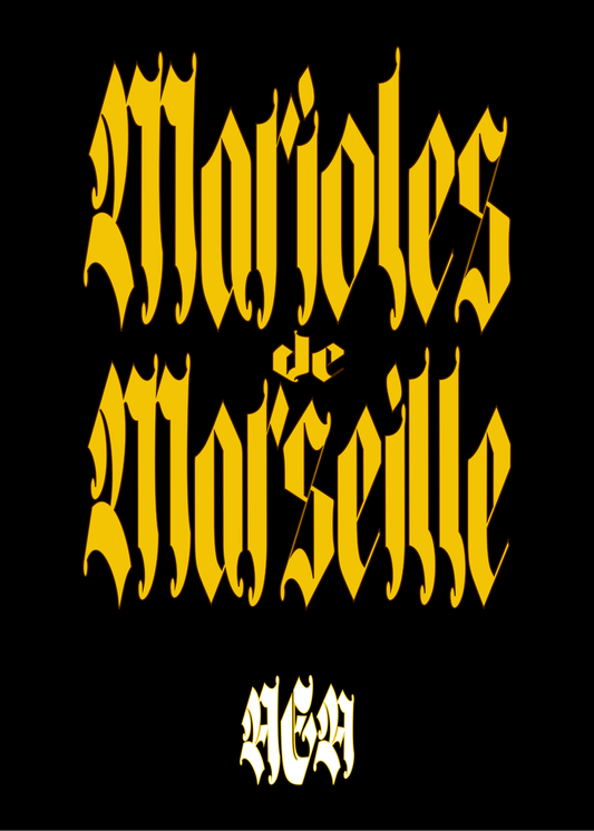 T-Shirt "Marioles de Marseille.”