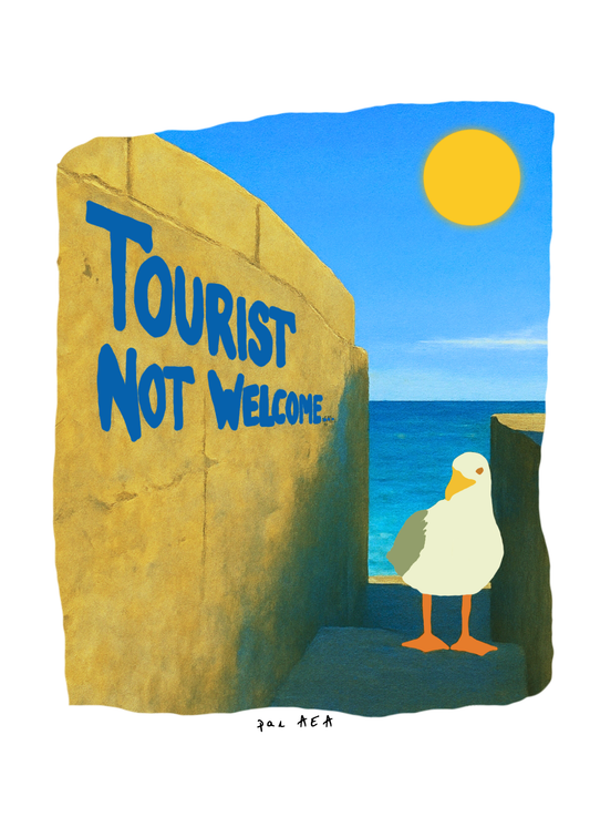 T-Shirt "No Tourist Zone."