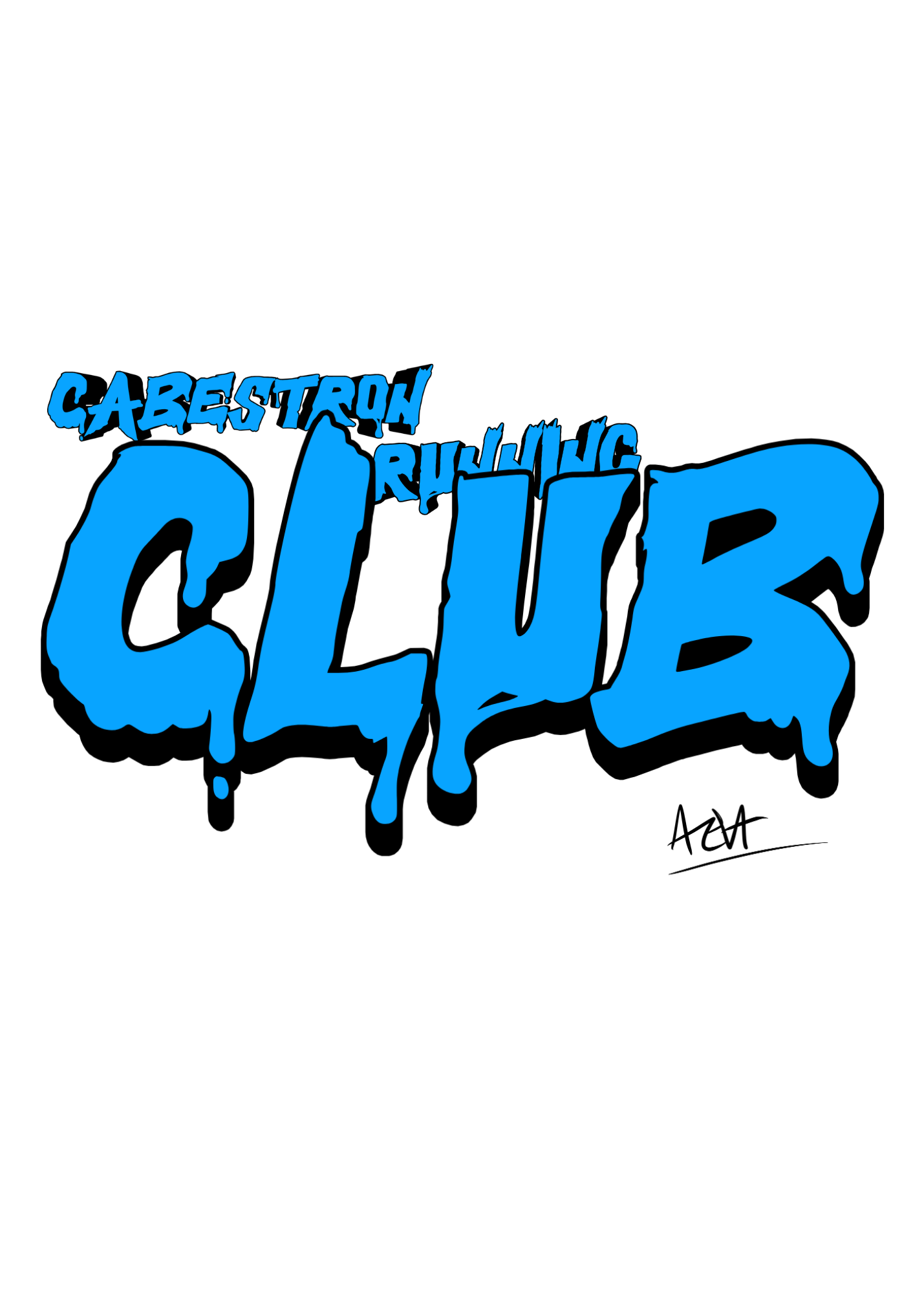 T-Shirt "Cabestron Running Club."