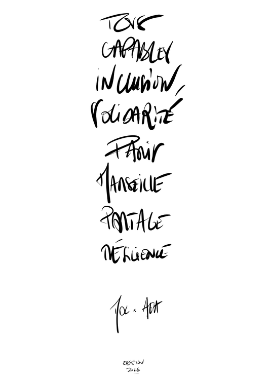 T-Shirt MDC x AEA "TOUS CAPABLES”