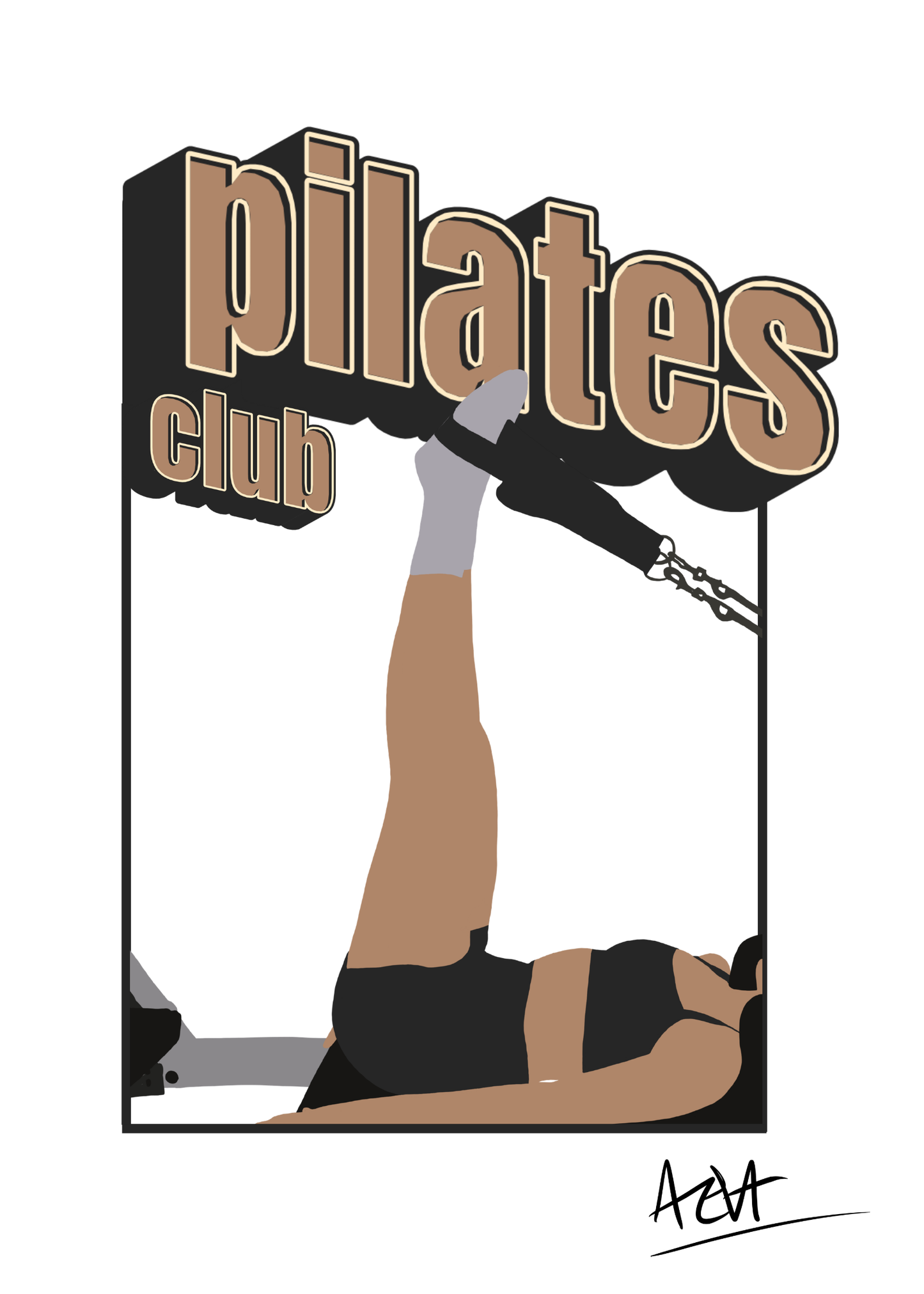 T-Shirt "Club Pilates."