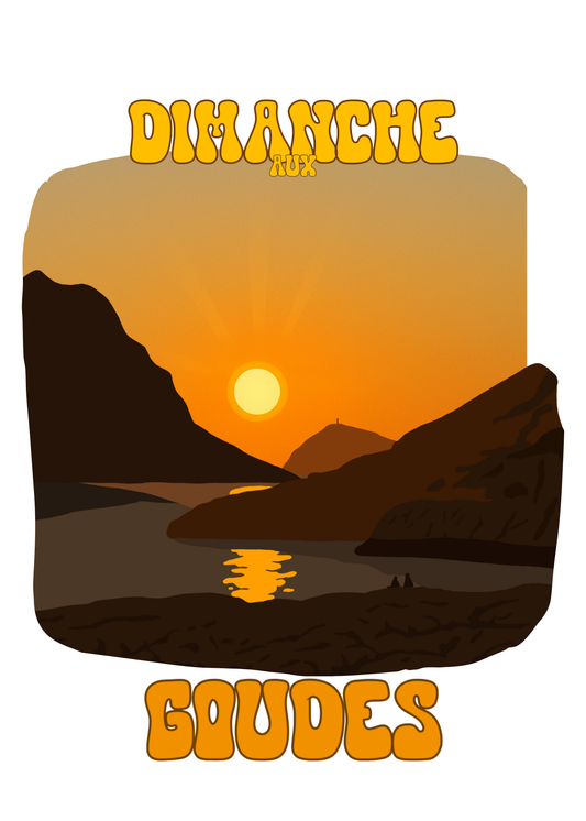 T-Shirt "Dimanches aux goudes."