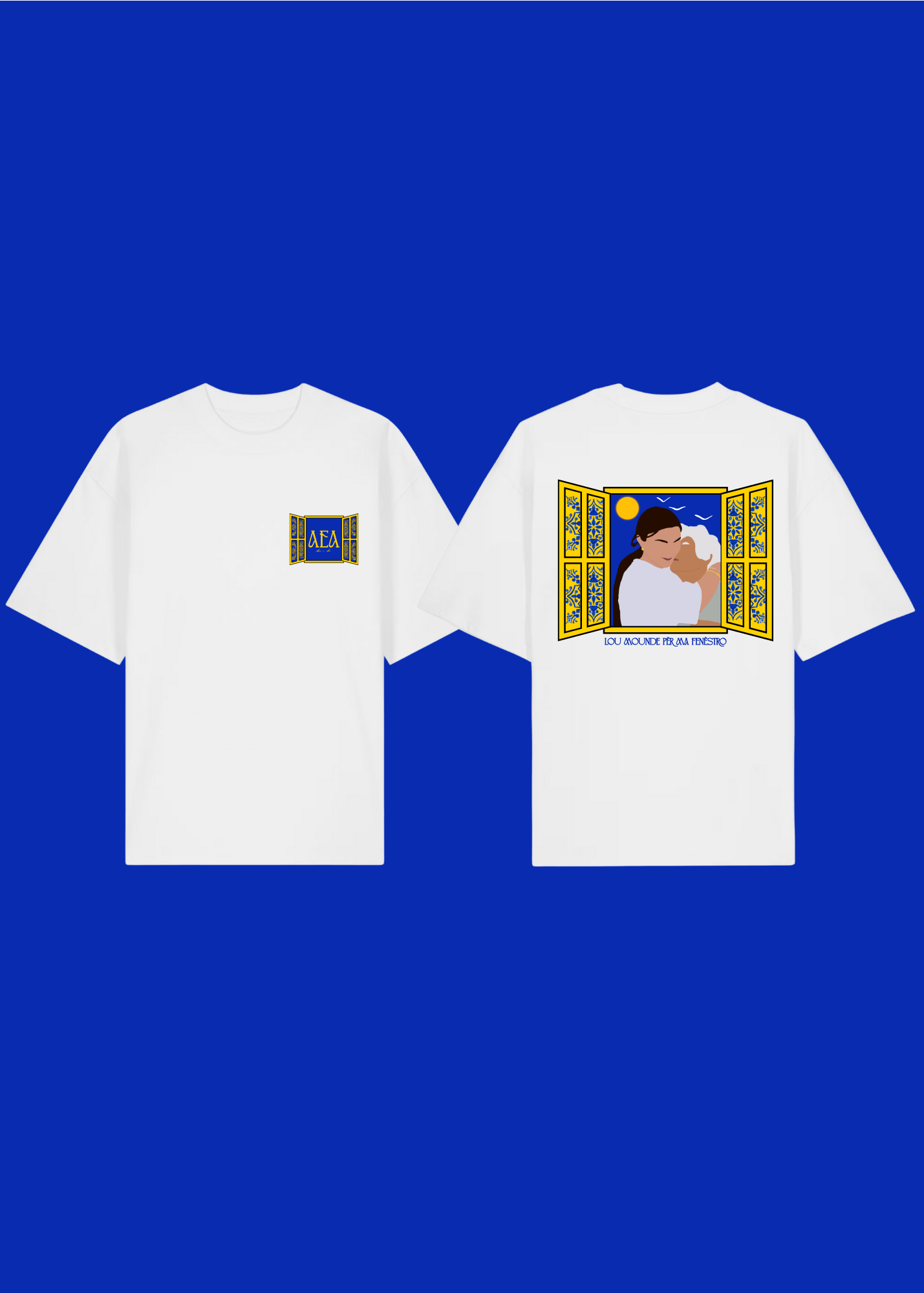 T-Shirt “Lou mounde pèr ma fenèstro.”