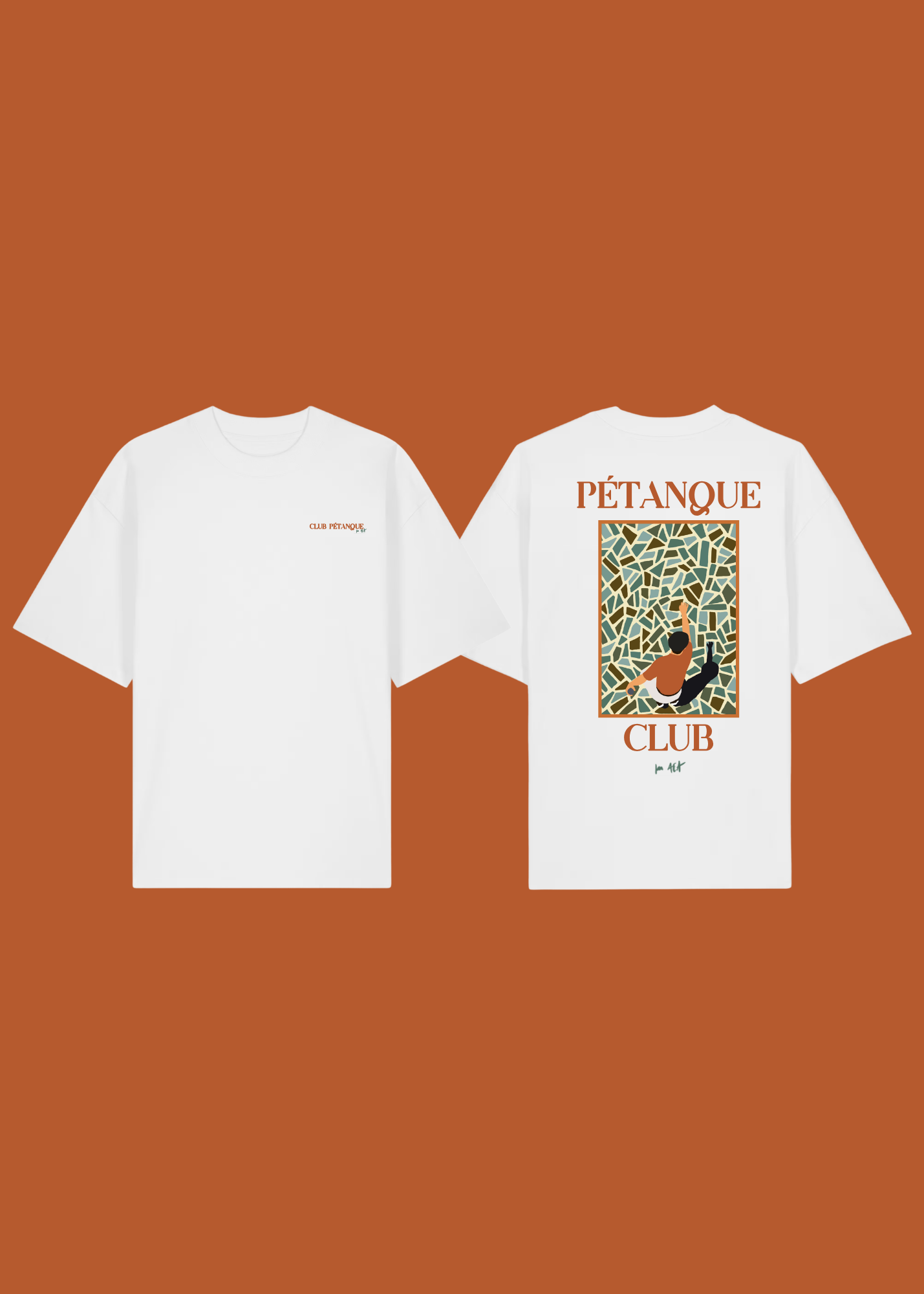 T-Shirt "Pétanque Club.”