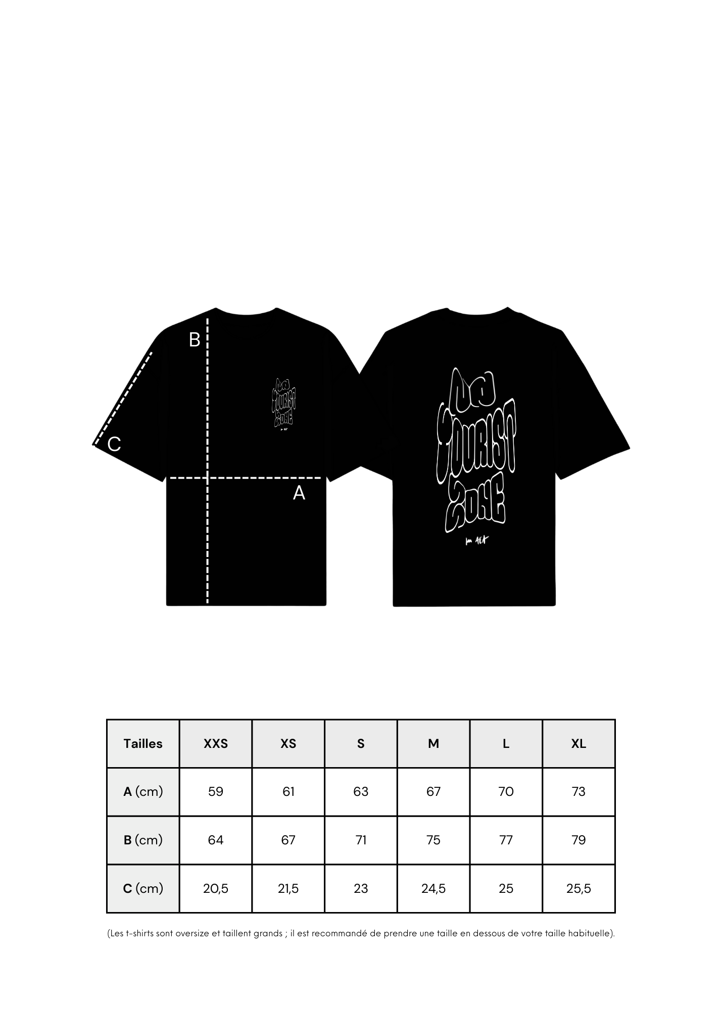 T-Shirt "Tourist."