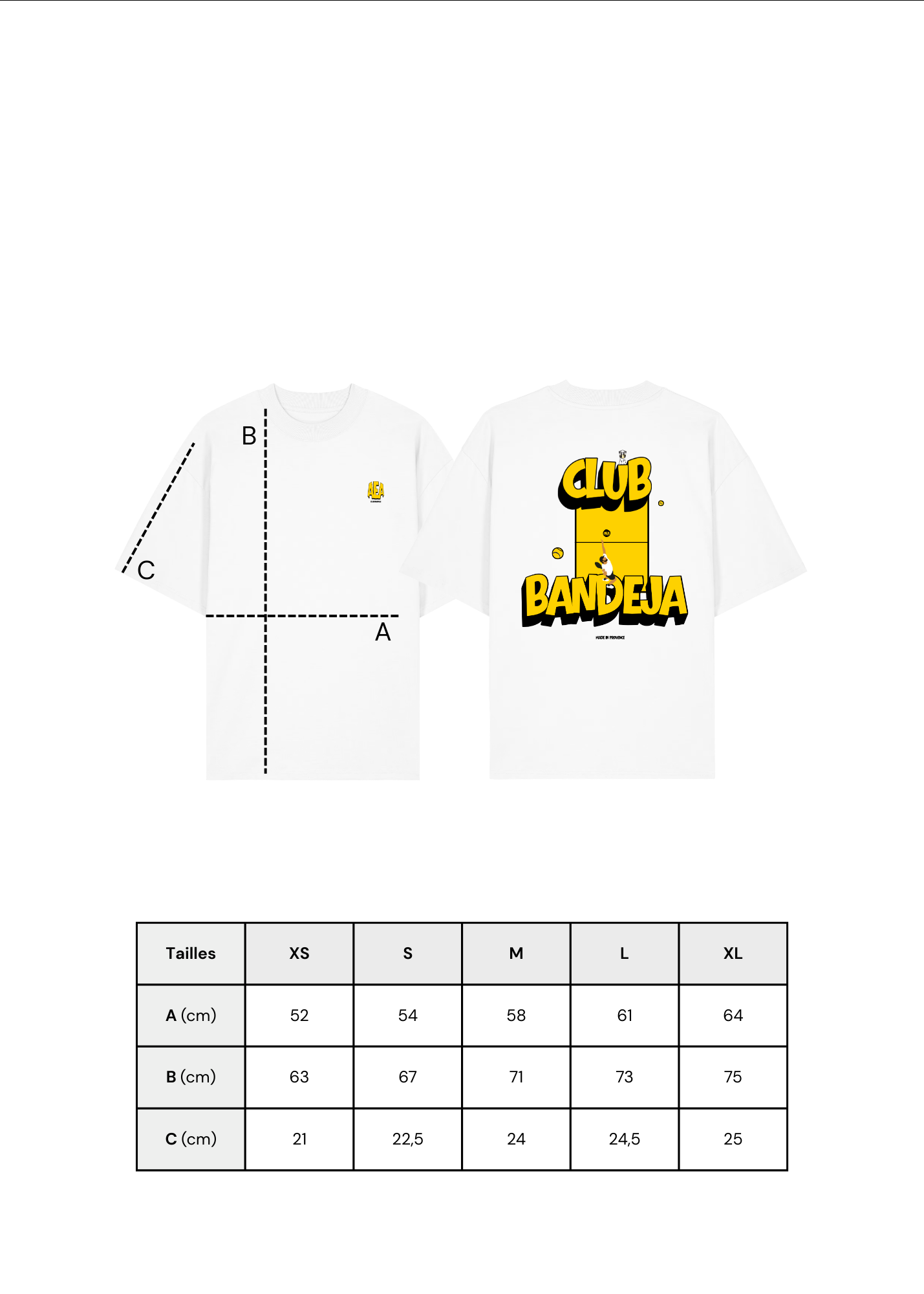 T-Shirt "Club Bandeja."