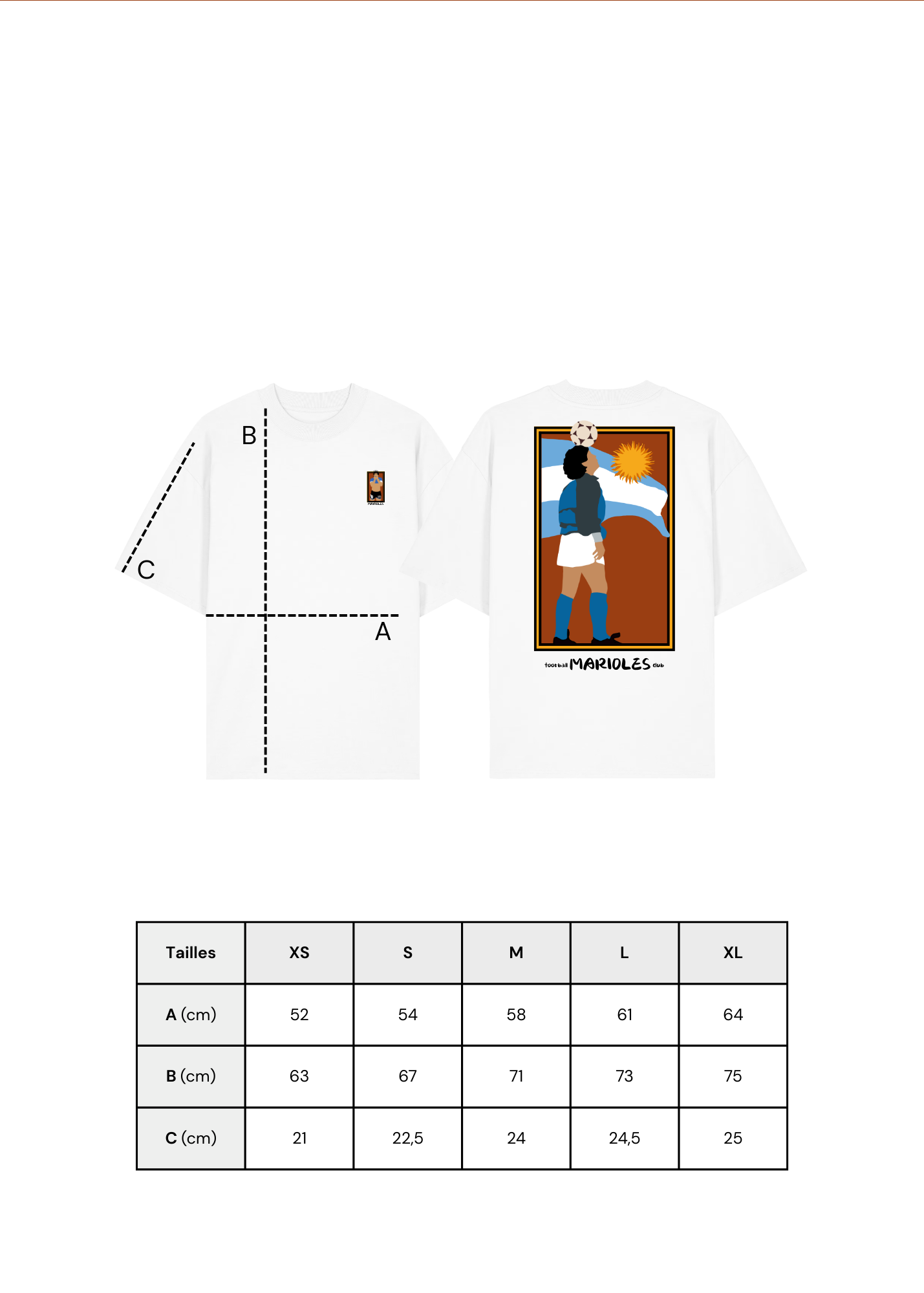 T-Shirt "Marioles Club."