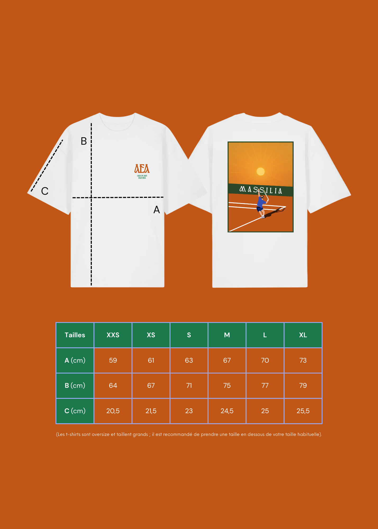T-Shirt "Massilia."
