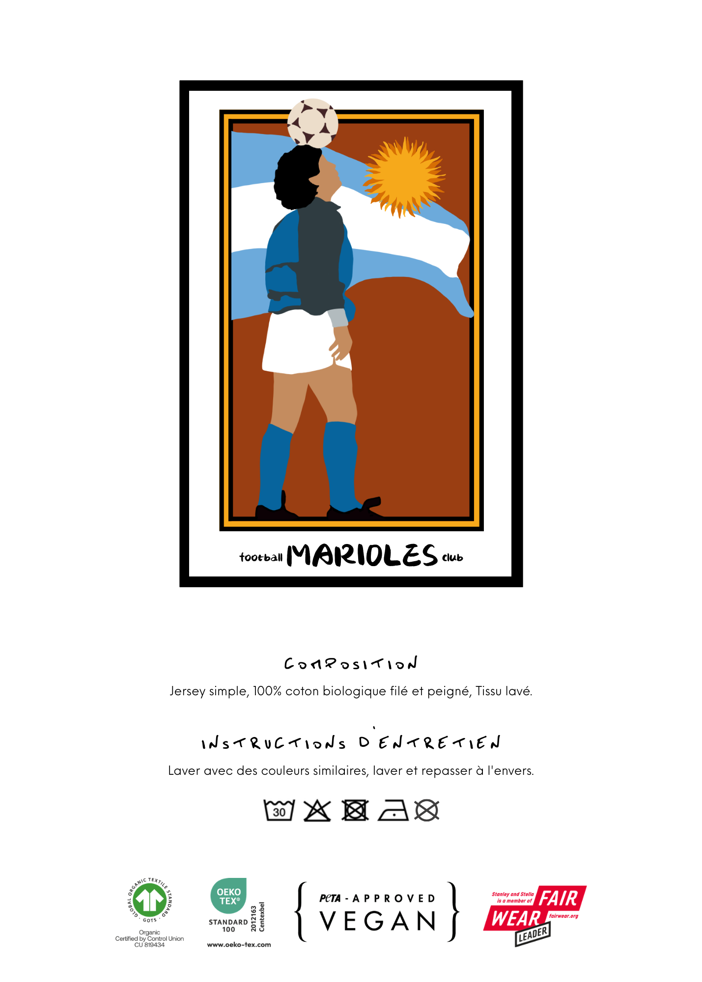 T-Shirt "Marioles Club."