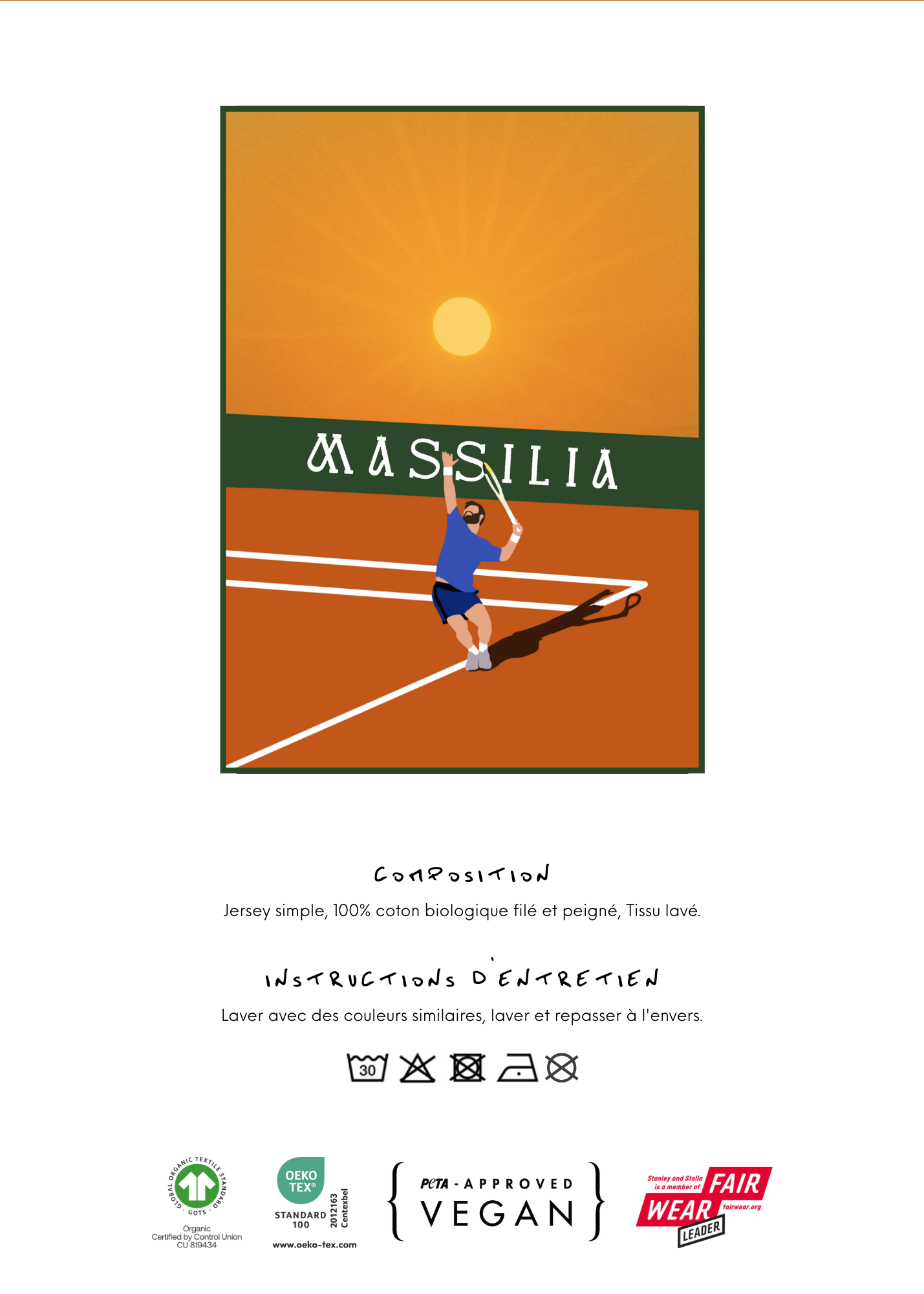 T-Shirt "Massilia."